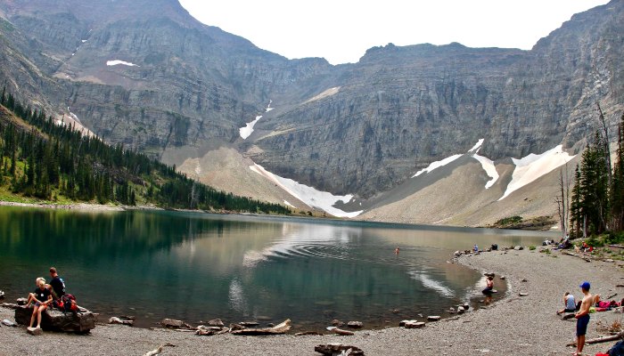 Crypt Lake photo by daveynin on fllickr
