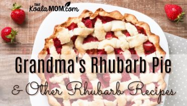 Grandma's Rhubarb Pie