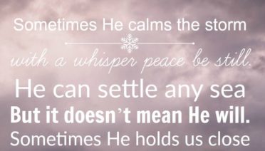 Sometimes He Calms the Storm - faith-filled music by Scott Krippayne