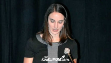 Bonnie Way reading "A Fickle Mountain" at This Side of West's editors' reading.