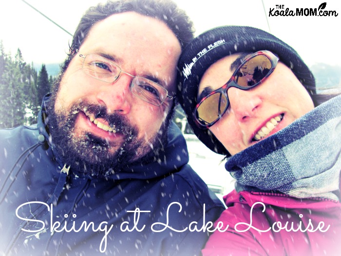 Downhill skiing at Lake Louise for Christmas 2011