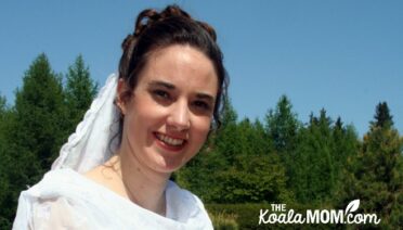 Bonnie Way on her wedding day.