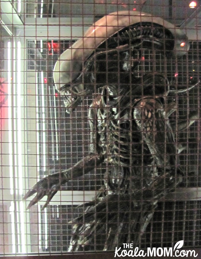 The alien from the movie Alien
