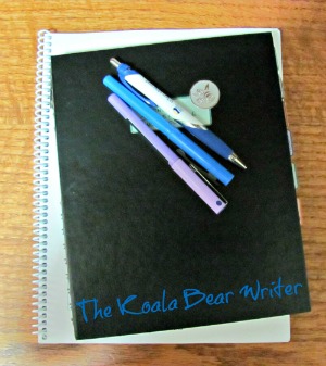 writing tools - notebook and pens