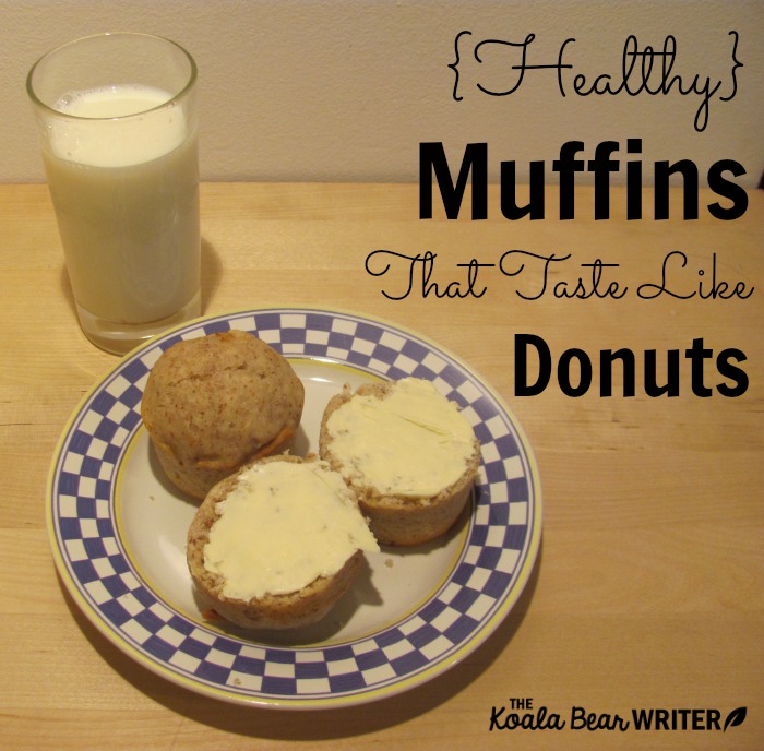 Healthy Muffins that Taste Like Donuts