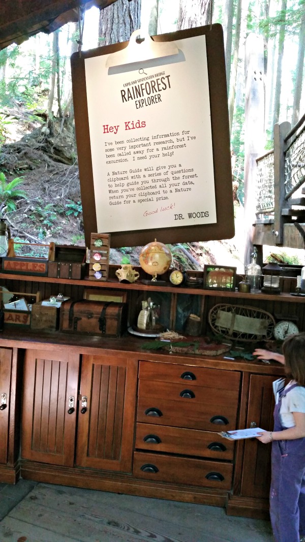 Rainforest Explorers at Capilano Suspension Bridge