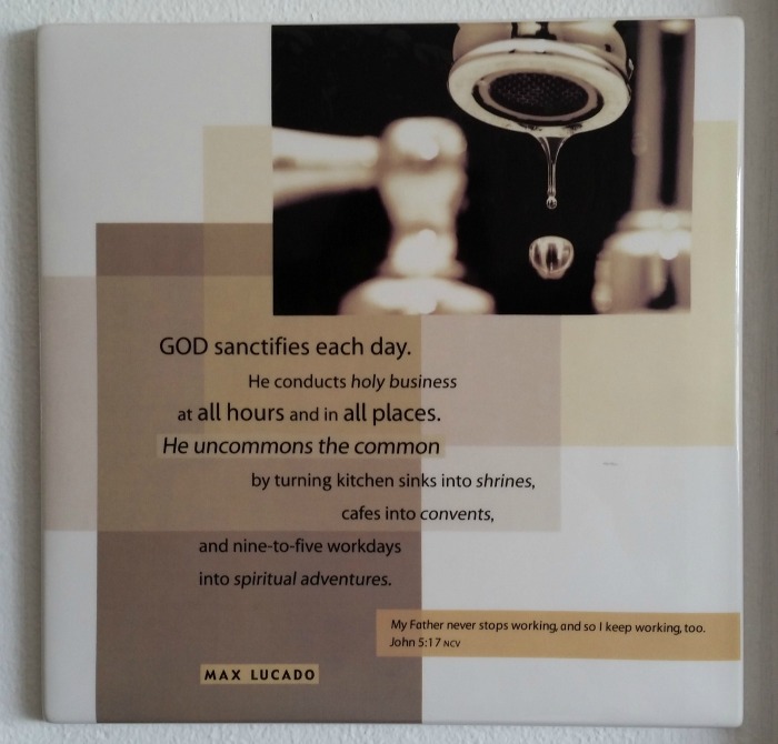 Max Lucado Quote: God sanctifies each day