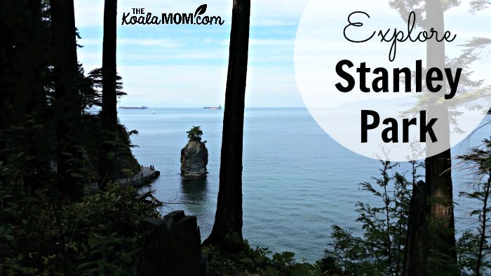 Siwash Rock in Stanley Park