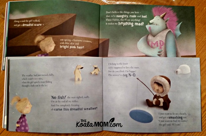 Comparing two letters in the Lost My Name Books: I is for Imp and Inuit