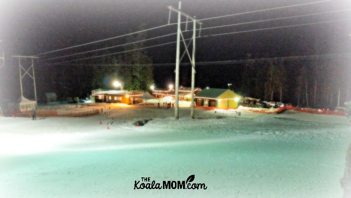 The Nordic Area (cafe, reception, rentals) at Cypress Mountain