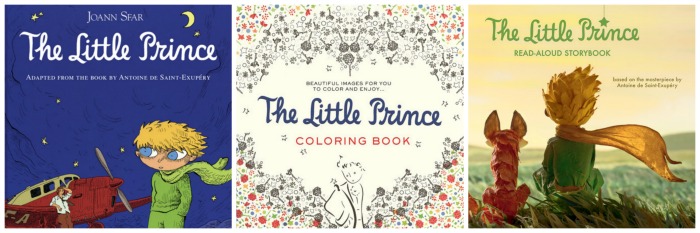 The Little Prince Books - storybook, colouring book, and graphic novel