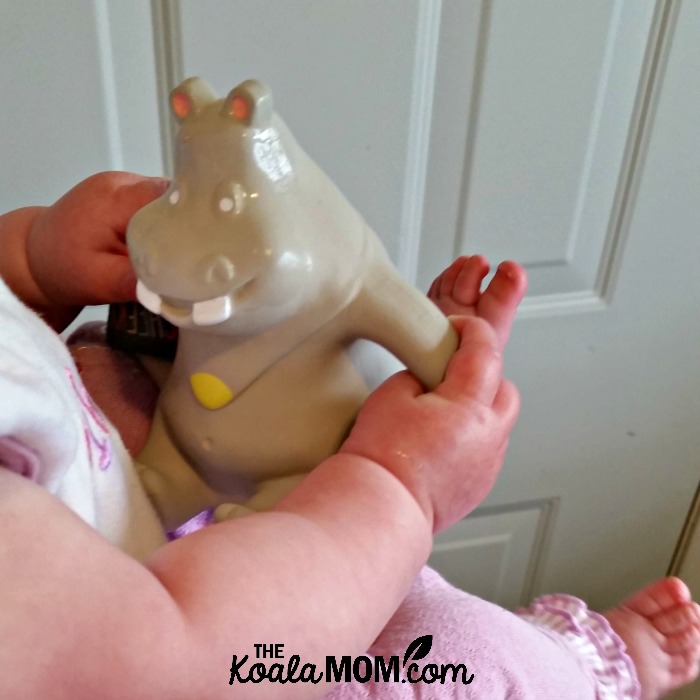 Chewy Cheeky Chomper - a natural latex rubber teething solution
