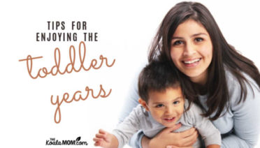 Tips for Enjoying the Toddler Years (happy mom holding a toddler)