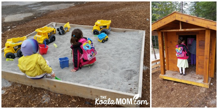 The kids' play area at the Sea to Sky Gondola