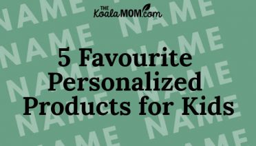 5 Favourite Personalized Products for Kids