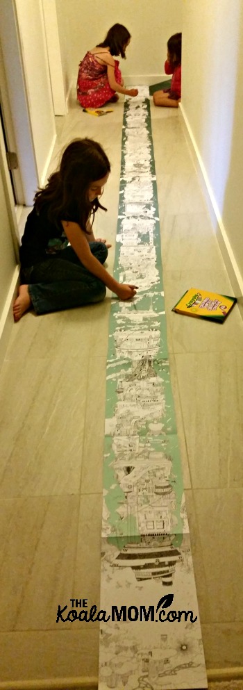 To the Ocean Deep Colouring Book