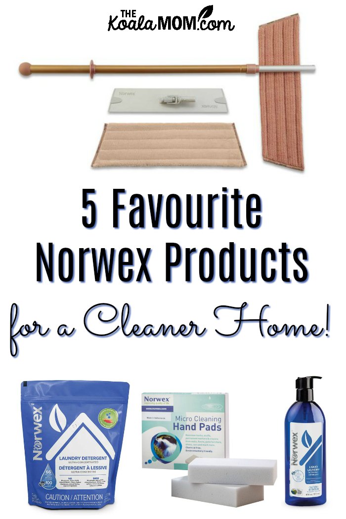 5 favourite Norwex products for a cleaner home.