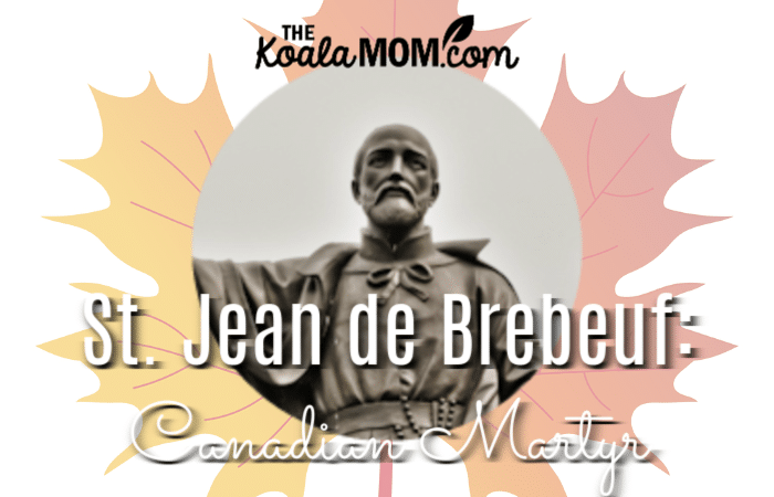 St. Jean de Brebeuf, Canadian martyr and missionary to the Huron of New France.