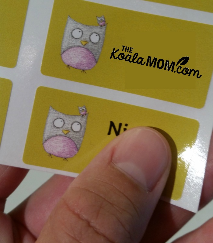 Stick to Me name labels