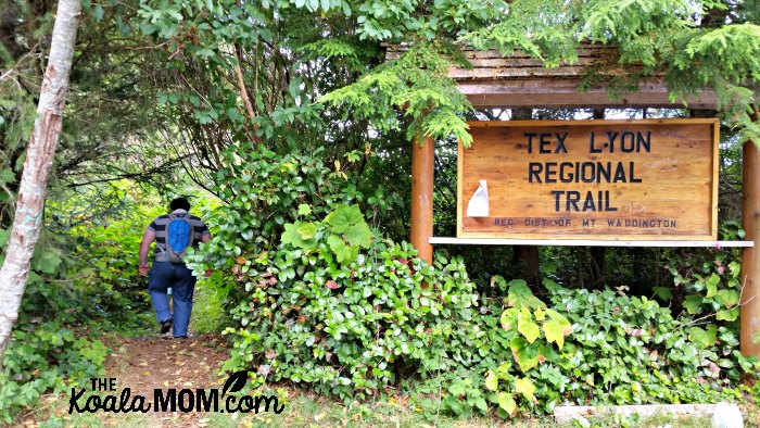 Tex Lyon Regional Trail near Port Hardy on north Vancouver Island