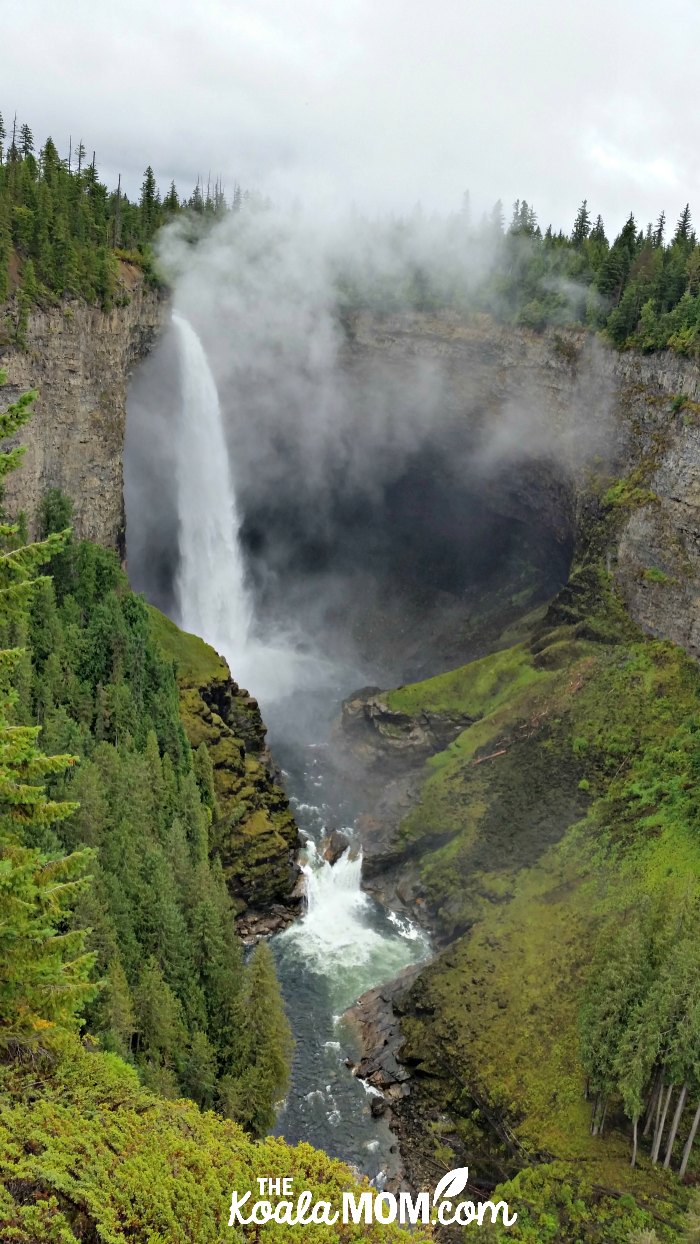 Helmcken Falls in Wells Gray Provincial Park
