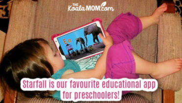 Starfall is our favourite educational app for preschoolers!