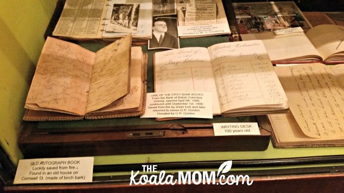 Historical Vancouver papers at the Old Hastings Mill Store Museum