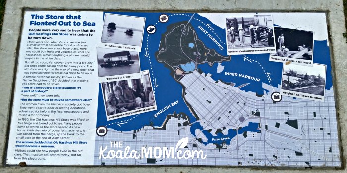 The store that floated out to sea: a history and map of the Old Hastings Mill Store Museum near Jericho Beach