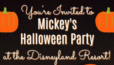 You're invited to Mickey's Halloween Party at the Disneyland Resort!