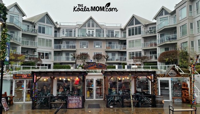 Muddy Waters Cafe in Harrison Hot Springs, BC.
