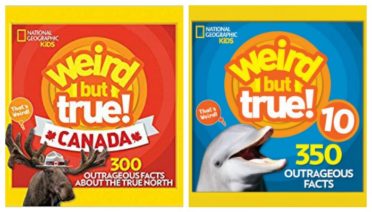 Weird But True! books from National Geographic Kids