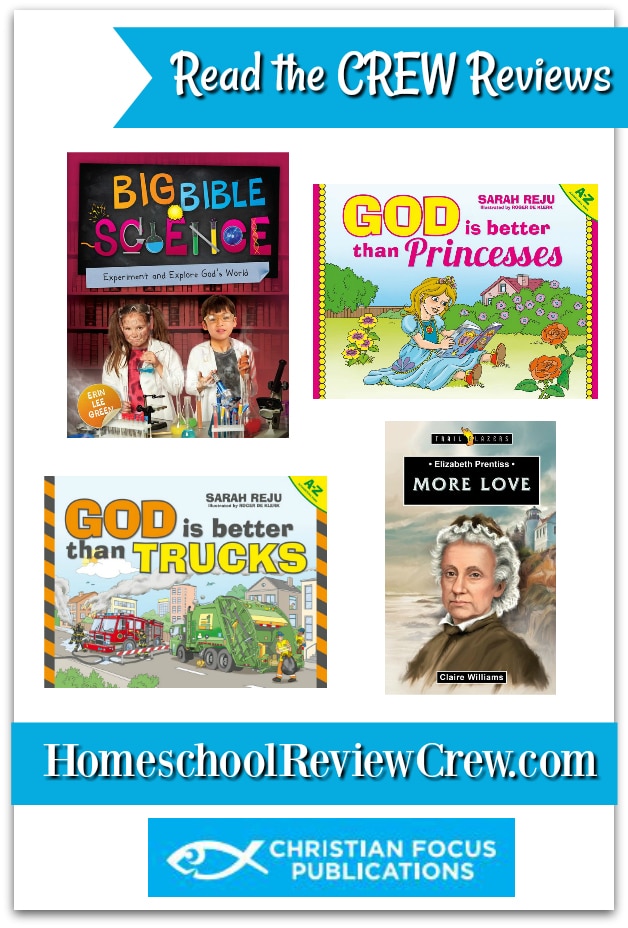 Read the CREW reviews of the Christian Focus books.