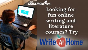 Looking for fun online writing courses for homeschoolers? Try WriteAtHome!
