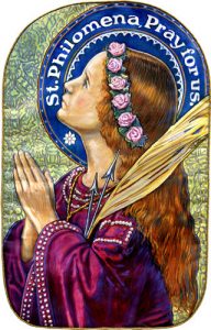 St. Philomena, pray for us.