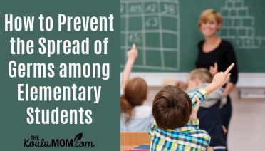 How to prevent the spread of germs among elementary students.
