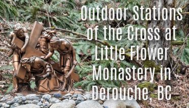 Outdoor Stations of the Cross at Little Flower Monastery