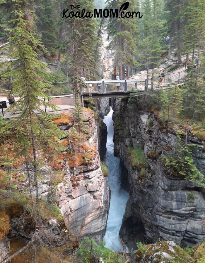 Third Bridge on Maligne Canyon
