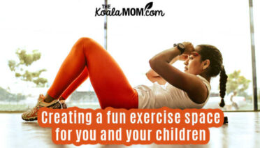 Creating a fun exercise space for you and your children