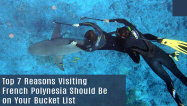 Top 7 Reasons Visiting French Polynesia Should Be on Your Bucket List (like swimming with sharks!) Photo by François Pierrot on Unsplash