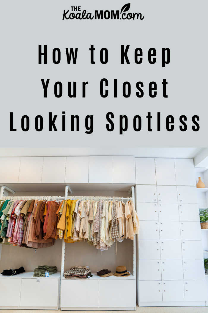 How to Keep Your Closet Looking Spotless. Photo by A65 Design on Unsplash.