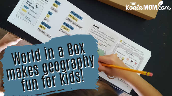World in a Box makes geography fun for kids!