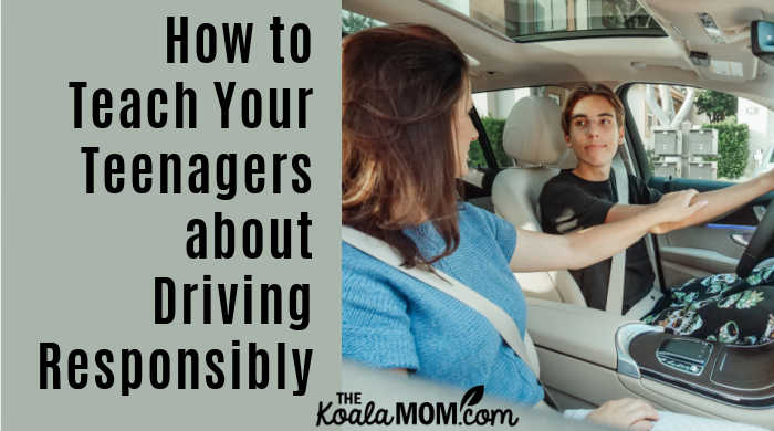 How to Teach Your Teenagers about Driving Responsibly. Photo of mom and son inside car by Kindel Media on Pexels.