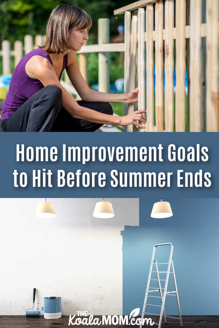 Home Improvement Goals to Hit Before Summer Ends. Photos: Depositphotos