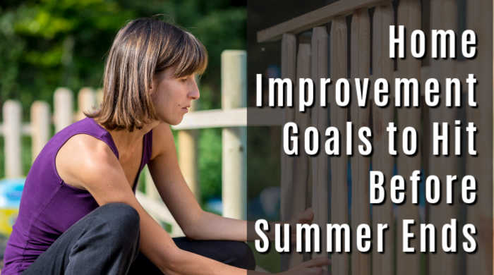 Home Improvement Goals to Hit Before Summer Ends. Photos: Depositphotos
