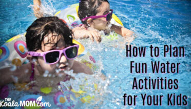 How to Plan Fun Water Activities for Your Kids. Image of two girls swimming in a pool by Pexels from Pixabay