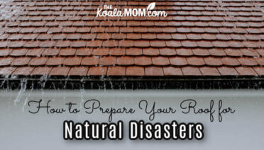 How to Prepare Your Roof for Natural Disasters. Photo of rain on a red tile roof by Adrien Olichon via Pexels.