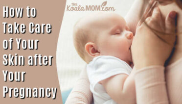 How to Take Care of Your Skin after Your Pregnancy. Photo of baby nursing via Depositphotos.