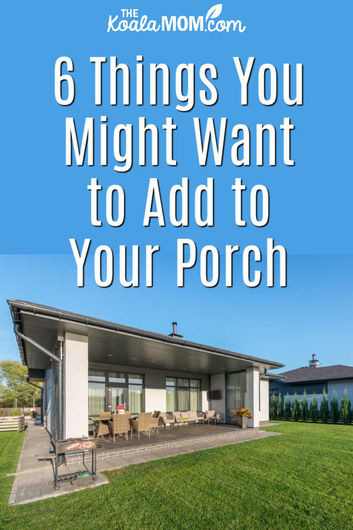 6 Things You Might Want to Add to Your Porch. Photo of comfortable, bright porch by Max Vakhtbovych on Pexels.