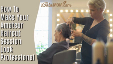 How To Make Your Amateur Hair-Cutting Session Look Professional. Photo of woman cutting older woman's hair by Kampus Production via Pexels.