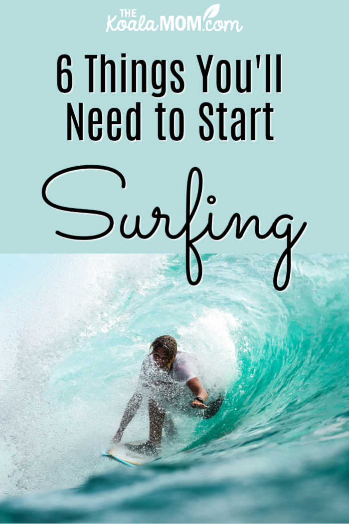 6 Things You'll Need to Start Surfing. Photo of surfer in a curling wave by Jeremy Bishop on Unsplash